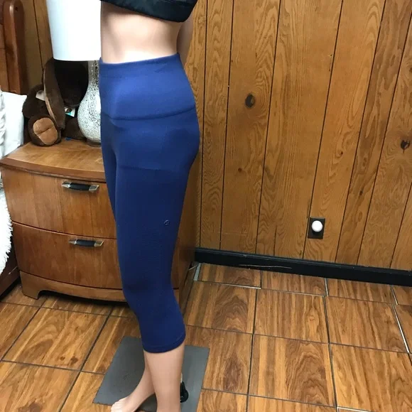 Lululemon Flow & Go Crop" Hero Blue - Picture 6 of 16
